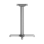 Base a X per tavolo commerciale 22'' x 22'' con colonna alta 3''