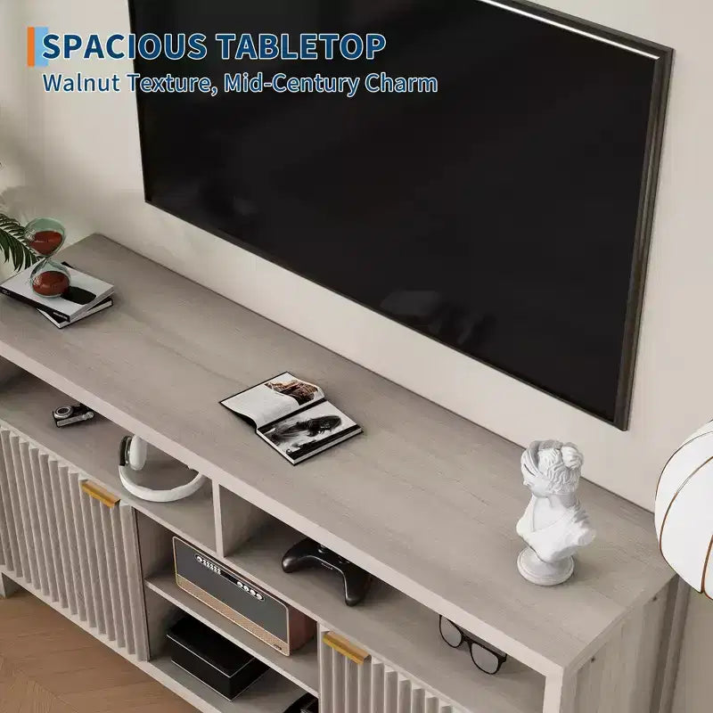 Mobile TV da 150 cm con Contenitore per Soggiorno