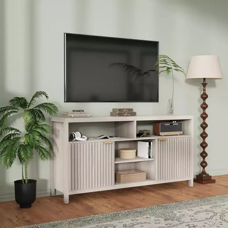 Mobile TV da 150 cm con Contenitore per Soggiorno