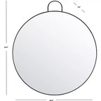 Specchio da parete rotondo 36 x 36 pollici