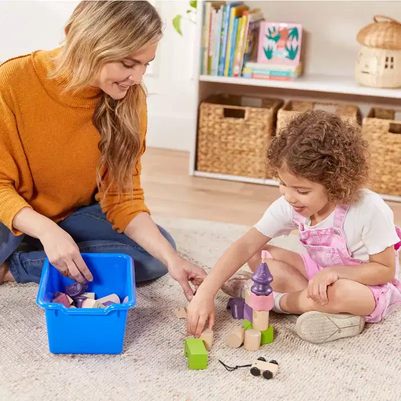 Armadio contenitore a 15 scomparti con cassetti a vista, griglia 5x3, mobili per bambini