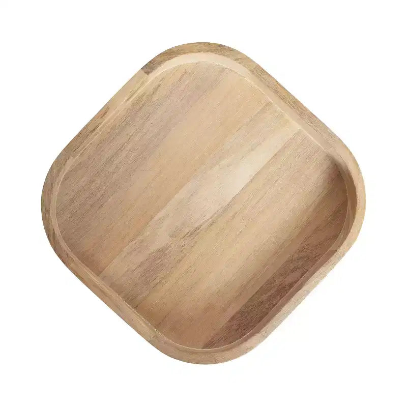 Tavolino da bibita quadrato in legno