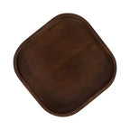 Tavolino da bibita quadrato in legno