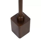 Tavolino da bibita quadrato in legno