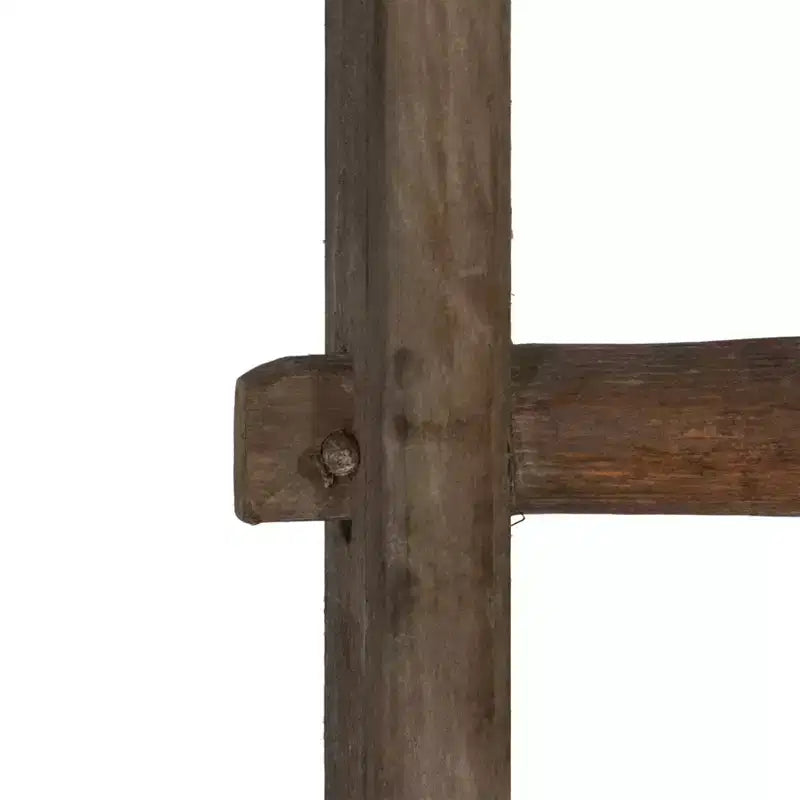 Scala Decorativa in Legno con Ganci – Porta Coperte e Asciugamani per Camera da Letto o Soggiorno