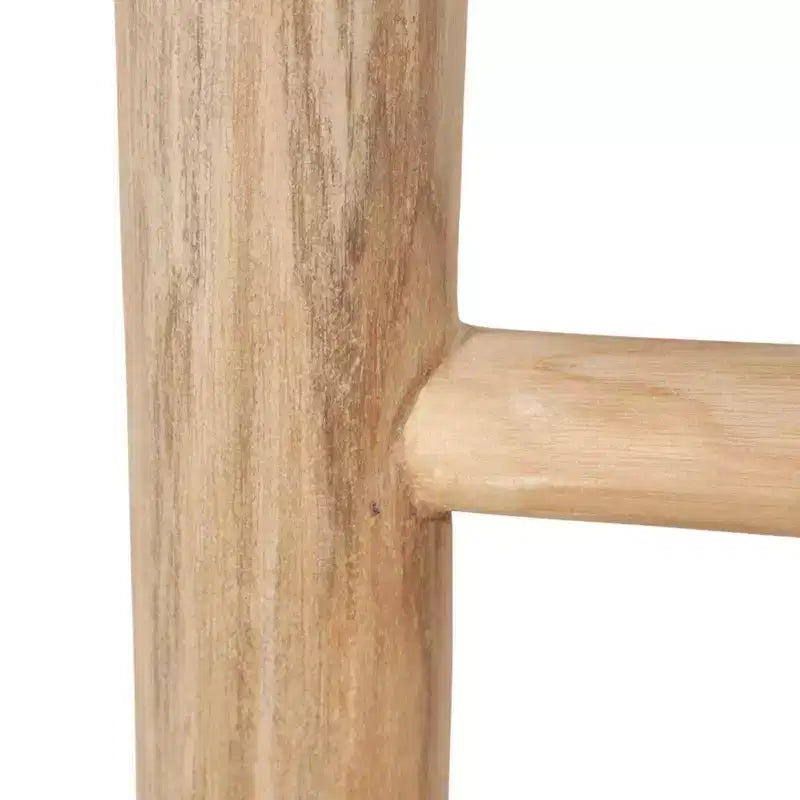 Scala Decorativa in Legno con Ganci – Porta Coperte e Asciugamani per Camera da Letto o Soggiorno
