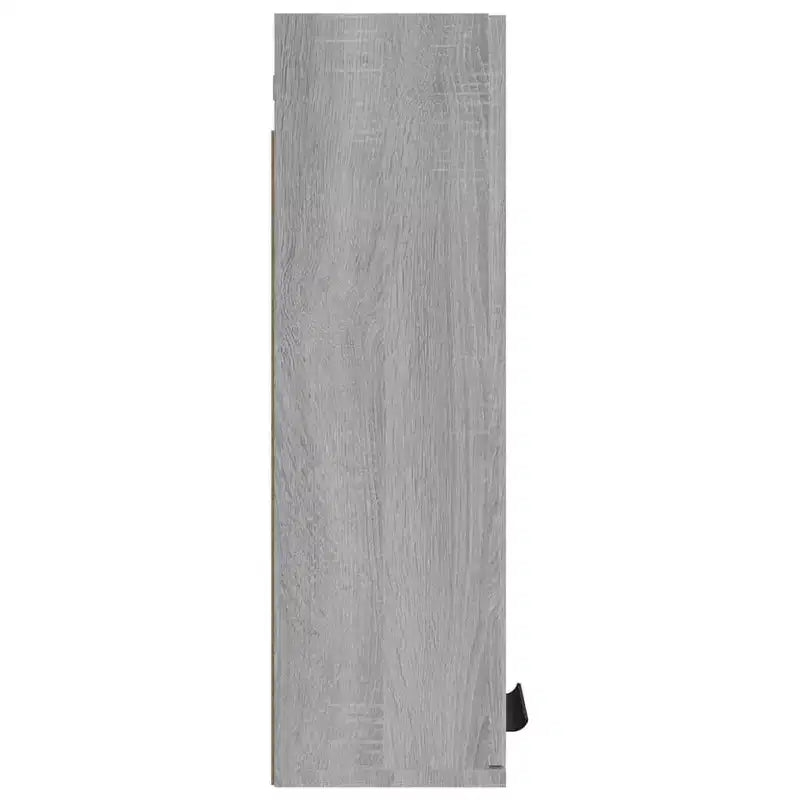 Mobiletto da bagno a parete – Sonoma grigio, legno ingegnerizzato, 32x20x67 cm