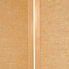 Paravento Shoji a 6 Pannelli in Iuta, 183 cm di Altezza, Naturale