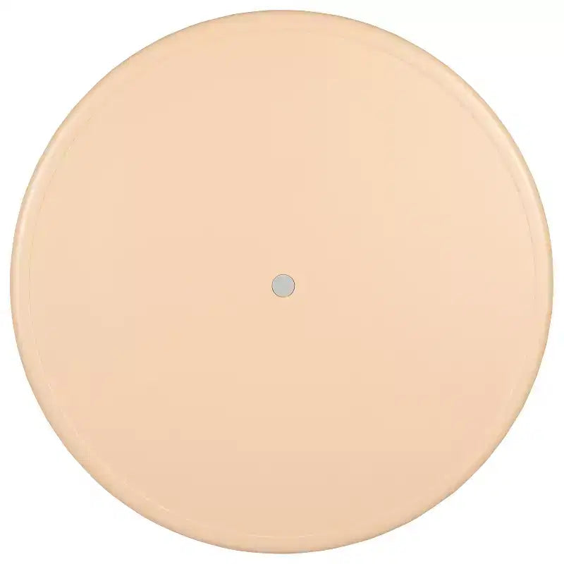 Set di tavolo attività per bambini rotondo da 33" in plastica regolabile in altezza con 4 sedie